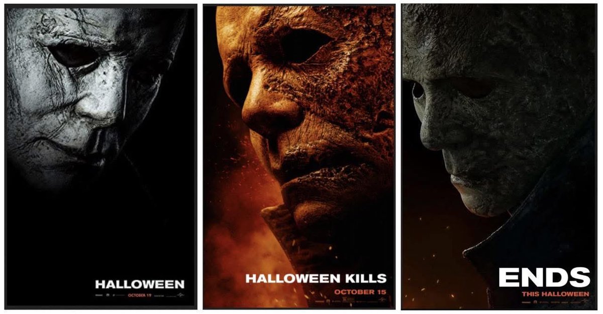 amesmonde's tweet image. #Halloween (2018) #HalloweenKills (2021) #HalloweenEnds (2022)

#31DaysOfHalloween #31DaysOfHorror