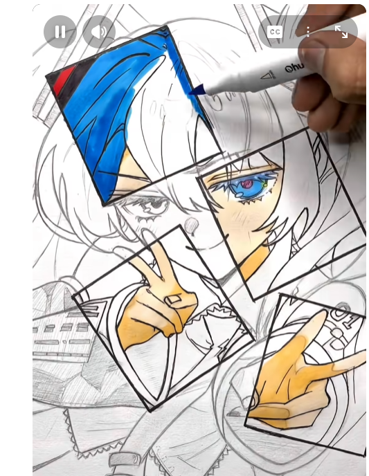 Drawing hatsune miku🩵#初音ミク#チェリーポップ#miku #hatsunemiku #teto youtube.com/shorts/hixBvRW… a través de <a href="/YouTube/">YouTube</a> 

me gusto esta tecnica de dibujo