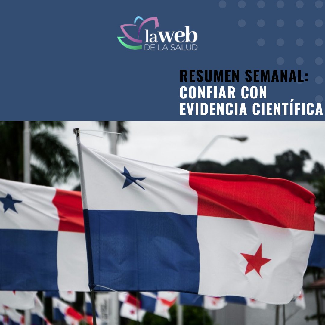 Que el pueblo panameño confíe en gran medida en su comunidad científica y técnica como voceros calificados en los medios, es una gran noticia. Una oportunidad y un compromiso
lawebdelasalud.com/resumen-semana…