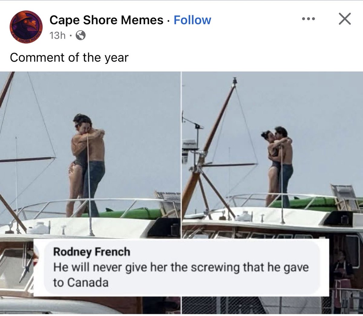 GreatBig_Sea's tweet image. Comment of the year!