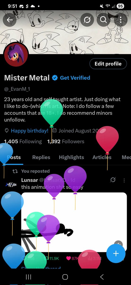 Oh lort the balloons are here