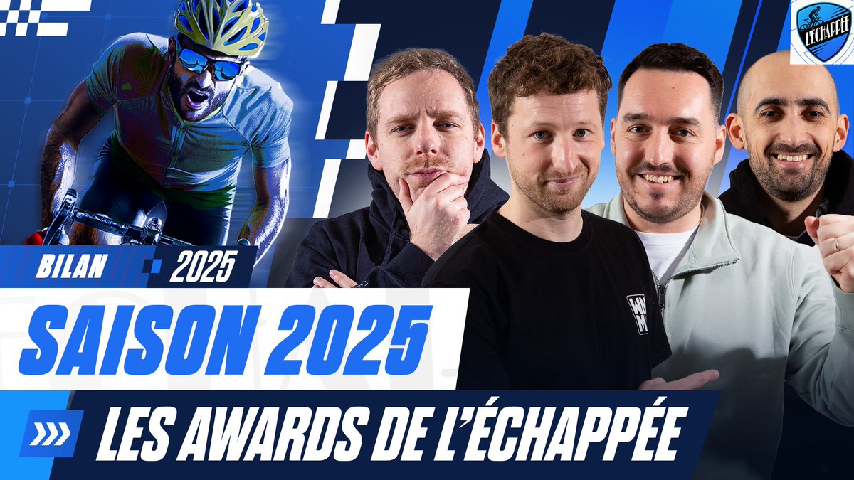 🏅 Pogacar, Van Aert, Seixas : les awards de L’Échappée.

🚨 LIVE À 18H00 ▶ youtube.com/live/gX1lTo6au…  

🗣 <a href="/jeremysahakian/">Jérémy Sahakian</a> / @ruizjoseph / @harrerpaul / @wattrobin