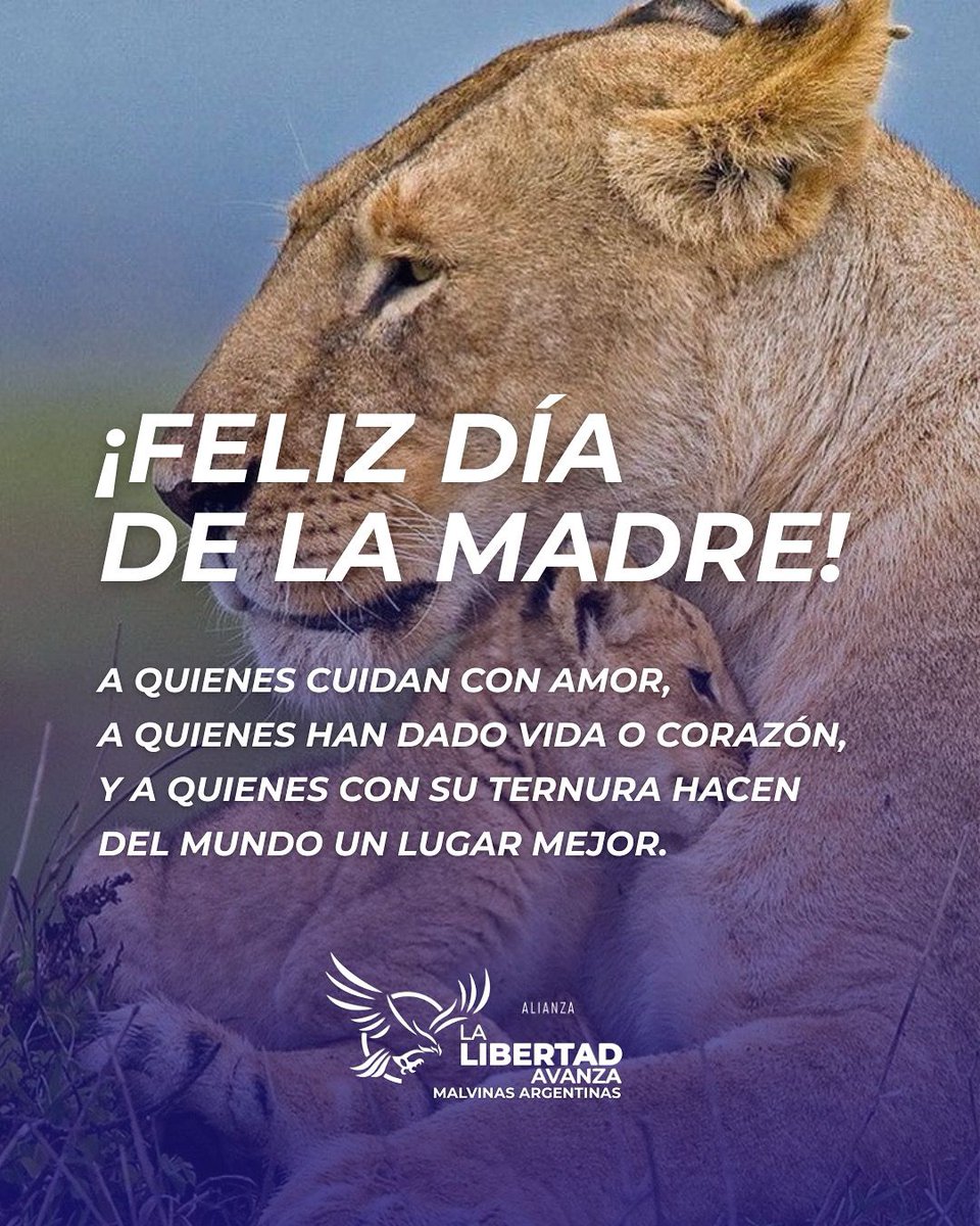 Les enviamos un cálido saludo a cada mamá, deseamos que disfruten este día tan especial.
¡Feliz Día! ✨
<a href="/JMilei/">Javier Milei</a> <a href="/LLAenPBA/">La Libertad Avanza - PBA</a> <a href="/LLAPrimeraSecc/">lla.primeraseccion</a> <a href="/Luchoo_Olivera/">Luciano Olivera</a>