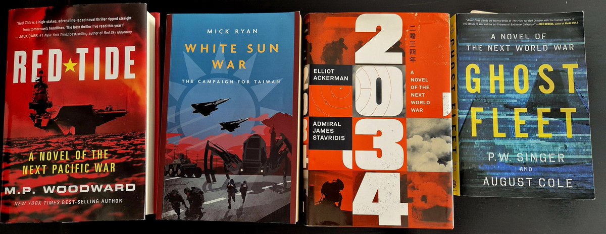 El propósito de los libros sobre posibles  guerras futuras es demostrar lo que puede suceder si se ignora el mensaje del autor y no se toman medidas urgentes. Ahora "Red Tide" se suma a la colección, gracias <a href="/MPWauthor/">M.P. Woodward 🇺🇸</a>