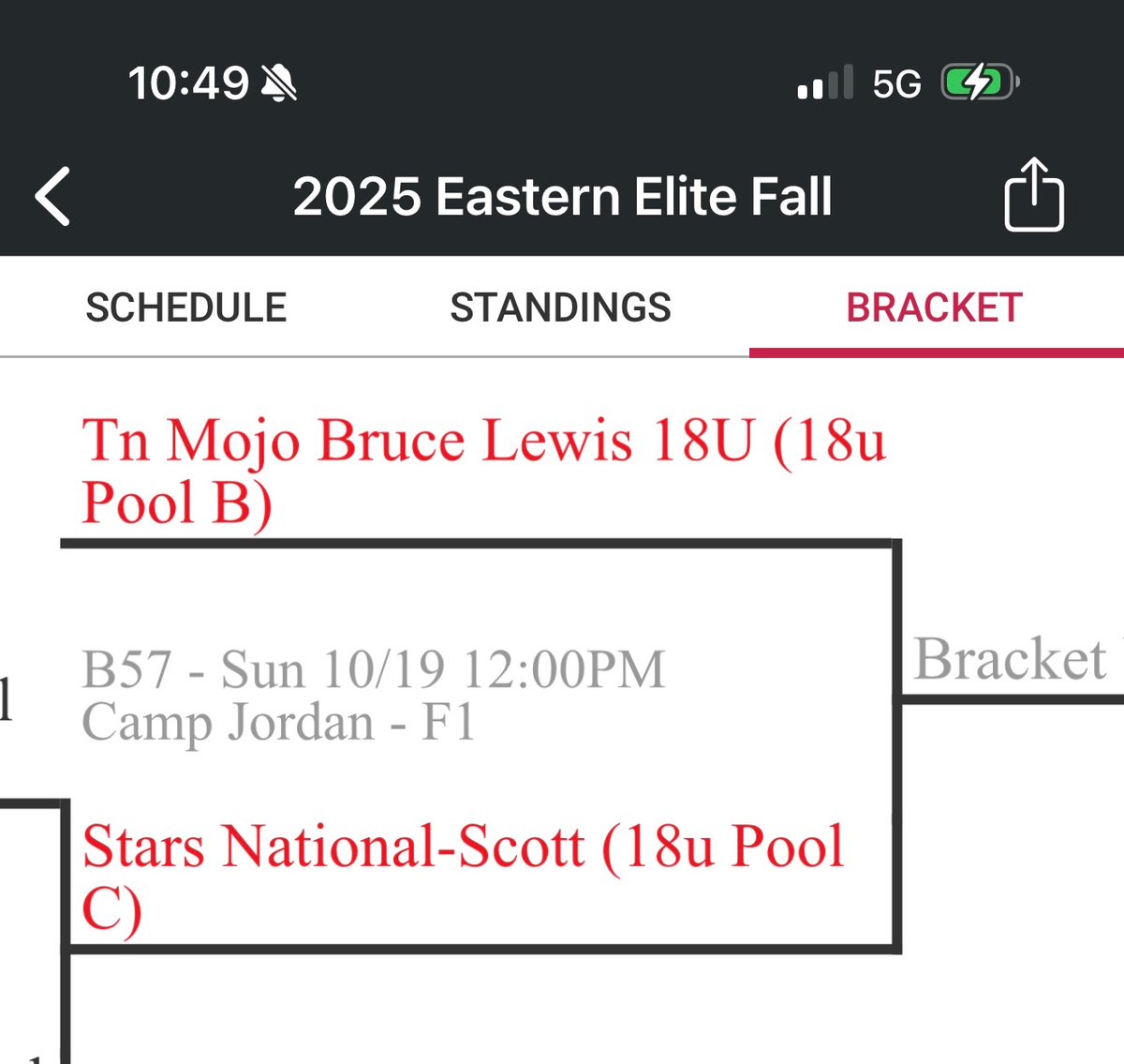 Lily Blaylock (@lblaylock2026) on Twitter photo Hate to miss the games today for the Eastern Elite.  Cheering my <a href="/TNMojo07/">Mojo Bruce Lewis</a> ladies on!  Next game today at noon, Field 1 at Camp Jordan. Lets go ladies! 🧡💙
<a href="/CoachBruceMojo/">Bruce Lewis</a> <a href="/TNMojo07/">Mojo Bruce Lewis</a> Hate to miss the games today for the Eastern Elite.  Cheering my <a href="/TNMojo07/">Mojo Bruce Lewis</a> ladies on!  Next game today at noon, Field 1 at Camp Jordan. Lets go ladies! 🧡💙
<a href="/CoachBruceMojo/">Bruce Lewis</a> <a href="/TNMojo07/">Mojo Bruce Lewis</a>