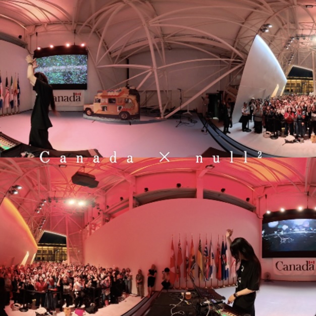 expo2025_null2's tweet image. 10月9日に次いで閉幕13日も開催されたDJ落合陽一inカナダ館
残念ながら行けなかった皆様、運よく見られた方、
音源は両日ともSoundCloudにアップされていますので引き続きお楽しみ下さい!
soundcloud.com/ochyai/albums

特にご要望の多かったヌルの神様の歌詞です。

歌詞：「ヌルの神様」

[Verse]…