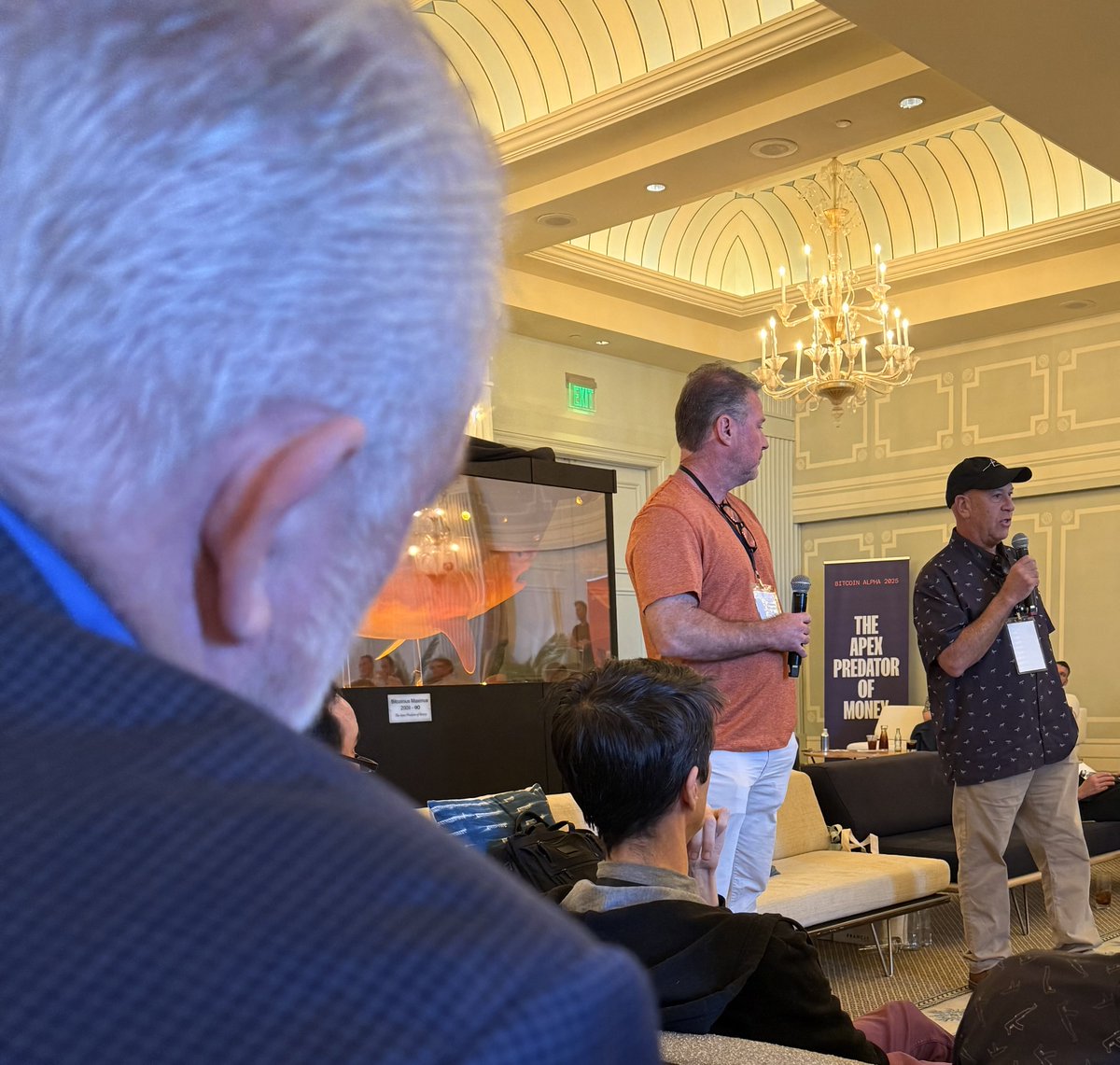 There are 5 Bitcoin sharks in this photo. 

Most wont recognize all of them.