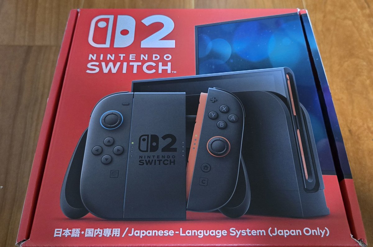 pake421's tweet photo. Switch2ゲットしました！
ゼルダ無双とエアライダーに間に合って良かった！
大きい仕事が終わったから自分へのご褒美👍 https://t.co/XvGX1hlGcy