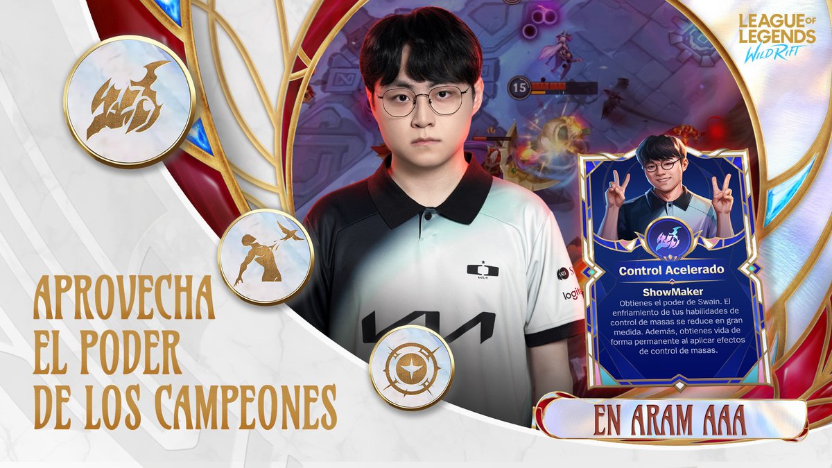 ¿Sientes unas ganas incontrolables de salir a cazar? ¿O prefieres pensar tus jugadas con más cautela y frialdad? Prueba ambos estilos con los Aumentos de SofM y ShowMaker 🧠

Disponible el 23 de octubre.