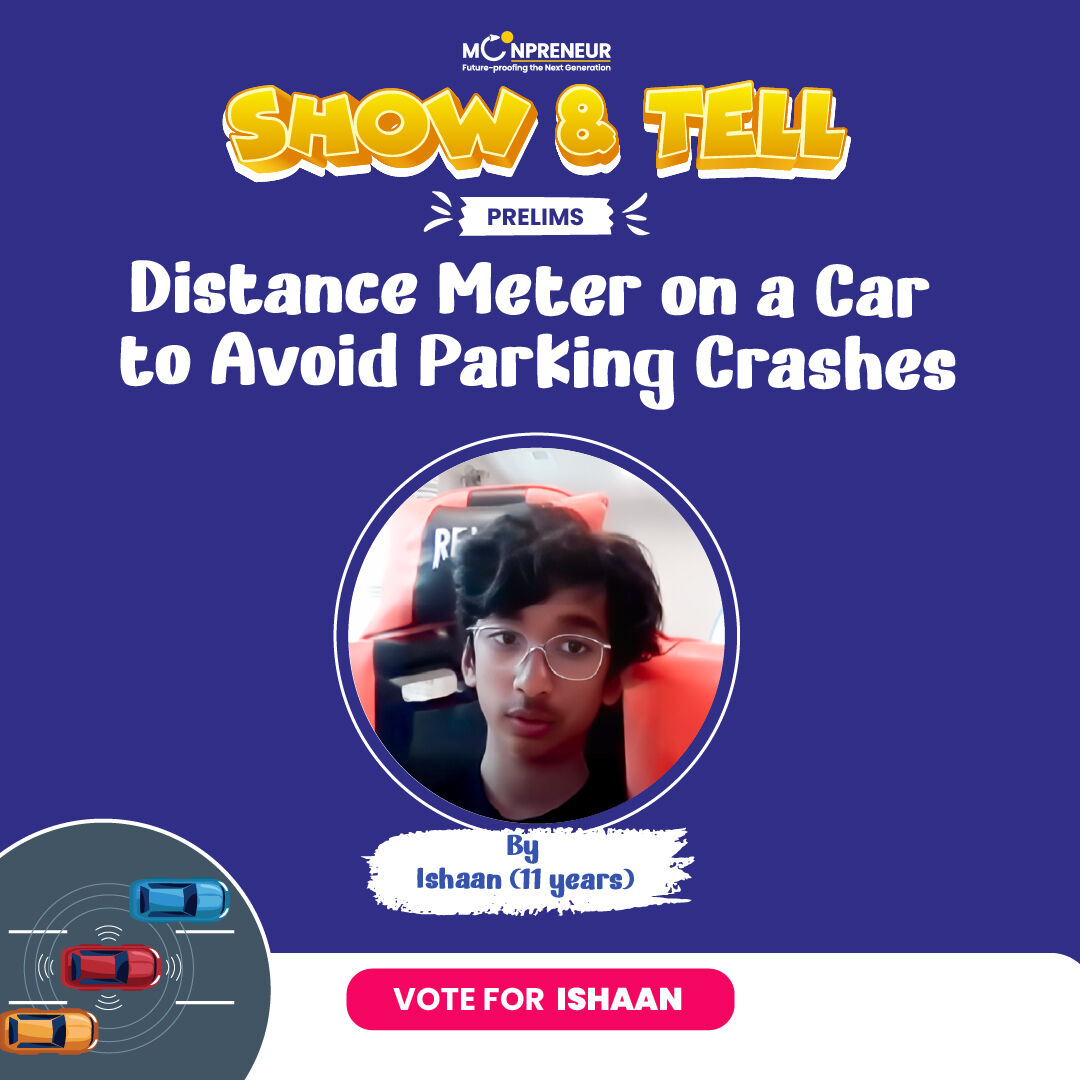 AlokkJain's tweet image. Ishaan’s “Car Safety System” uses Arduino + sensors to prevent parking bumps!
If a car is too close, the LCD says “STOP” and a red LED warns the driver.
Smart, simple, and safe.

Support Ishaan: moonpreneur.com/mooncampaigns/…

#STEM #Arduino #Moonpreneur #Innovation