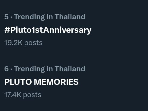 pt_pxyto's tweet image. ความคิดถึง 🤍❤️‍🩹

PLUTO MEMORIES 
#Pluto1stAnniversary
