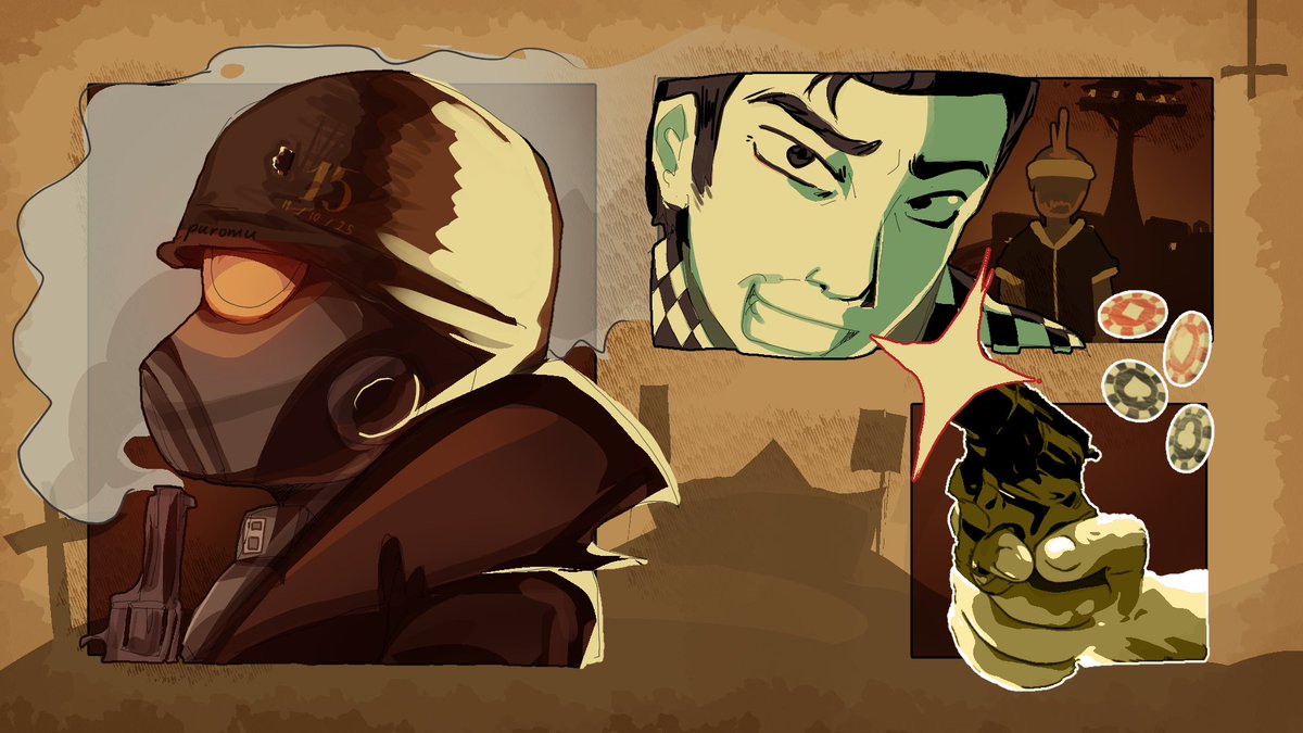 15 years ago, the courier left doc mitchell's house . . . happy birthday fallout new vegas !!
#fnv #Fallout #FalloutNewVegas