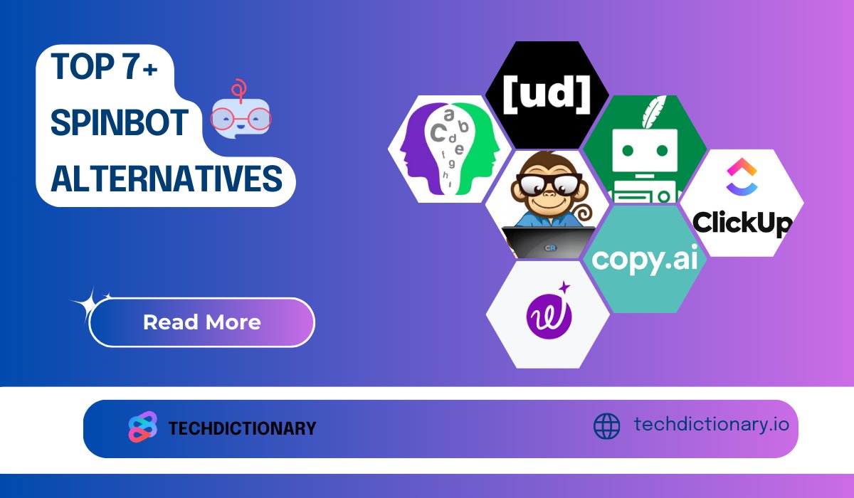 TechDictionaryy's tweet image. Are you looking for a SpinBot alternative because of its drawbacks? Stay tuned and see the suggestions. While SpinBot is a popular choice, it’s not the only option available. In fact, there are severa...
👉 View more: techdictionary.io/spinbot-altern…
#ArtificialIntelligence #Blogs