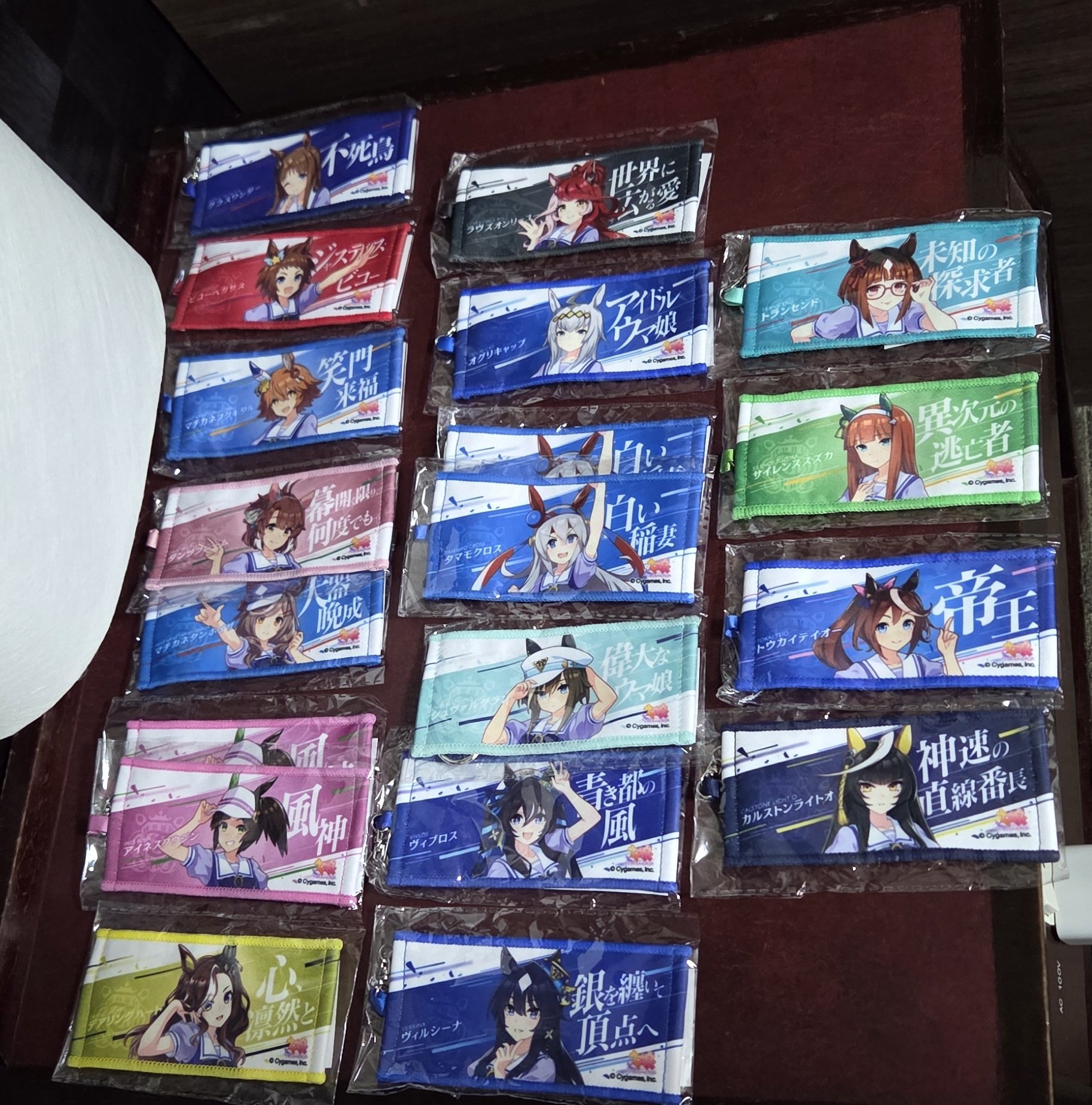 ウマ娘 6th 応援ミニタオル まとめ ウマ娘 6th リアルガチャ ミニ応援