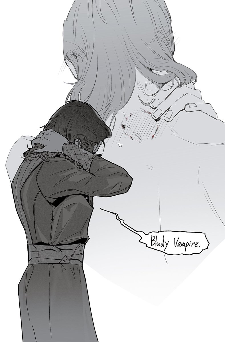 A bite mark (#bloodweave abo)