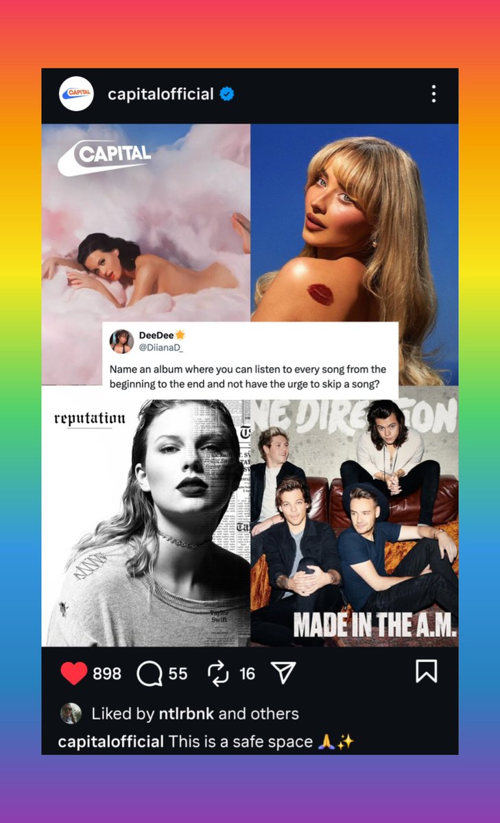 KStomska's tweet image. Capital FM posted this question on IG including MITAM 🩷
#OneDirection #MITAM #Nostalgia