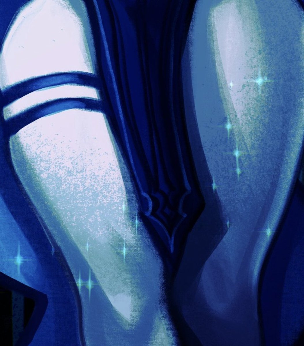 Here's another peek at my Halloween Costume~🎃

And since I have noticed that there seems to be a higher interaction rate when I show my Mommy Marina Thighs.
The wonderful <a href="/magikkbeann/">magikkbeann</a> was happy to oblige~