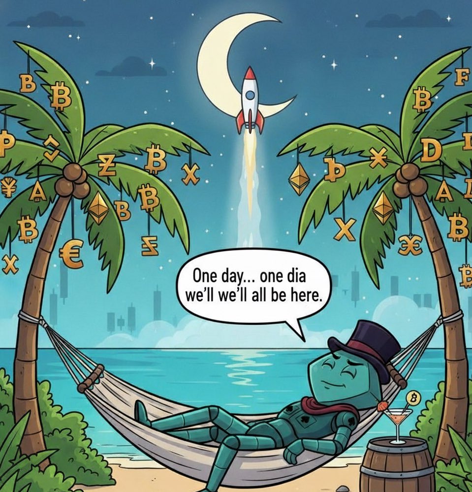 SPADEprotocol's tweet image. Dreaming of that #Crypto Utopia! One day, we'll all be chilling on a beach like this, with our rockets to the moon and crypto falling from the palms. To the future! 🚀🌴💰 #Bitcoin #Altcoins #HodlLife #ToTheMoon