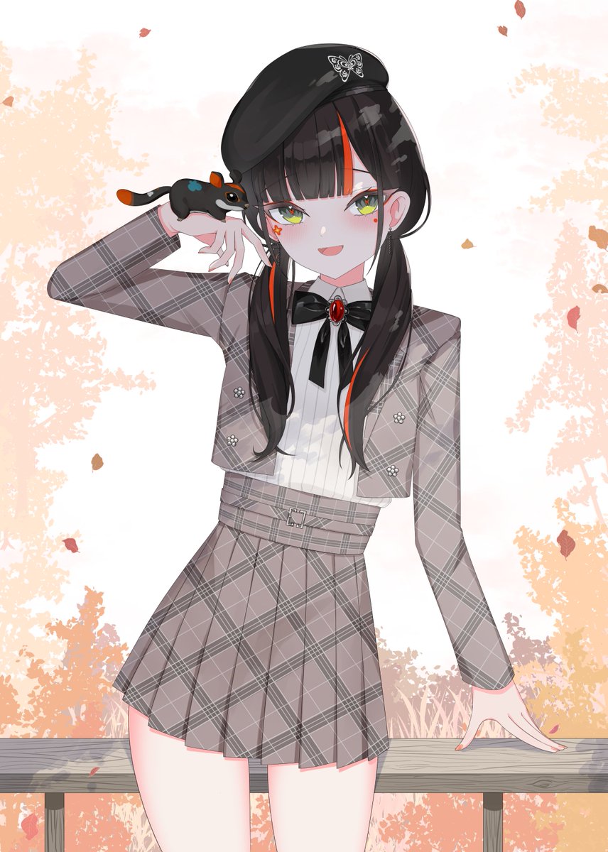 Nyami_Nyamu's tweet photo. 秋はなび！
#はなびの標本 https://t.co/evPsp8U4J4