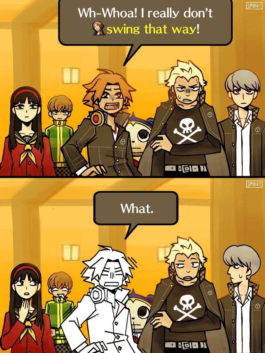 spoikycat's tweet photo. Video game mechanics #persona4 https://t.co/S7O7b1PsAs