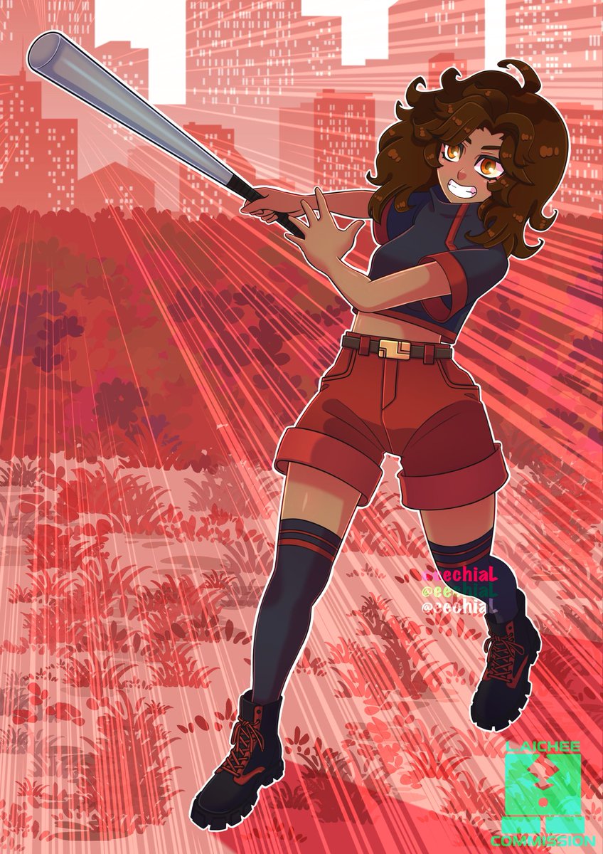 eechiaL's tweet image. Commission for @St4rBurst04, featuring their character Dahlia!

Thank you so much for trusting me with your commission!

#OriginalCharacter #OCArt #CharacterArt