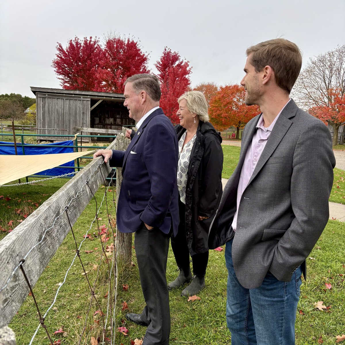 ToddJMcCarthy's tweet photo. Happy to join Executive Director Ross Ste-Croix, Carol Dalquist, and their dedicated team at WindReach Farm on Friday. For over 35 years, WindReach Farm has delivered life-changing programs for people of all ages and abilities. Thank you, Ross and Carol, for an insightful visit. https://t.co/e6pkPhDsIV
