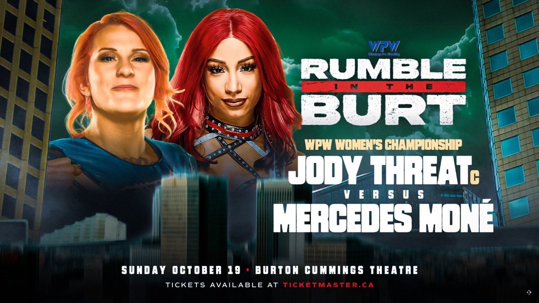 WrestlePurists's tweet photo. Mercedes Moné competes for what could be her 12th championship today.

She faces Jody Threat for the WPW Women’s Championship. https://t.co/xQQhT3GvnL