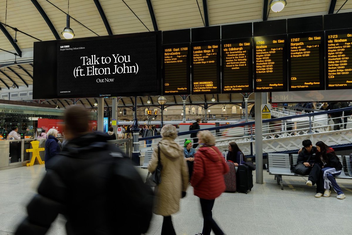 ‘Talk to You’, the latest single from <a href="/samfendermusic/">Sam Fender</a> <a href="/eltonofficial/">Elton John</a> is out now!

OOH by <a href="/BreakingAdsAgcy/">Breaking Ads Agency</a> <a href="/OOHWithJess/">OOH With Jess 🌏🇬🇧🇺🇲</a>
