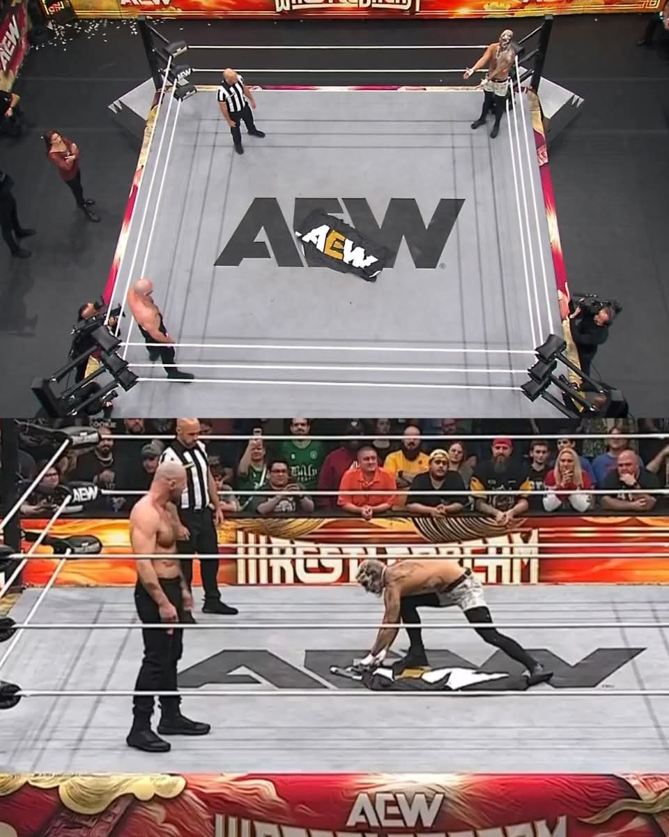 BasedSalvy's tweet image. RUN THIS BACK IN NEW JERSEY NEXT MONTH WHERE THEY CAN ACTUALLY HAVE A HARDCORE MATCH #AEWDYNAMITE #AEW #AEWWrestleDream #AEWFULLGEAR