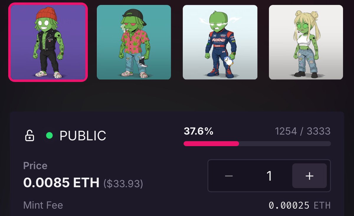 NFT kid “Keith Berry” (@kokid951) on Twitter photo 🚨New Mint Bounty Giveaway 🚨
God hates NFTs is a fun project that has standed the test of time! Still growing 📈
Retweet, Reply 3 nft friends, Bookmark.
Someone who mints 1254- 1300 will win 👇🏻
magiceden.io/launchpad/ethe… 🚨New Mint Bounty Giveaway 🚨
God hates NFTs is a fun project that has standed the test of time! Still growing 📈
Retweet, Reply 3 nft friends, Bookmark.
Someone who mints 1254- 1300 will win 👇🏻
magiceden.io/launchpad/ethe…