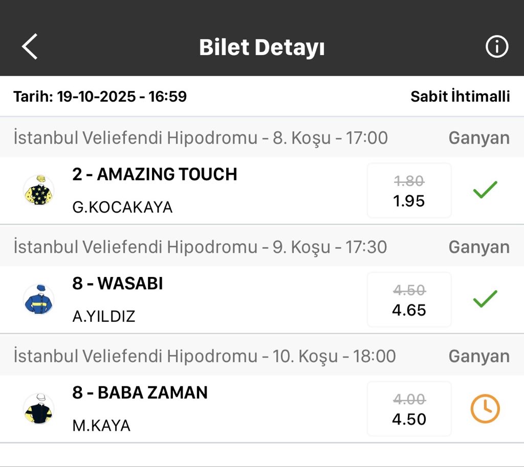 Bu da bizden gelsin…  Acaba kaç tane 🤔🏇🤭🤭🤭
<a href="/hipodromtr/">Hipodrom.com</a>
