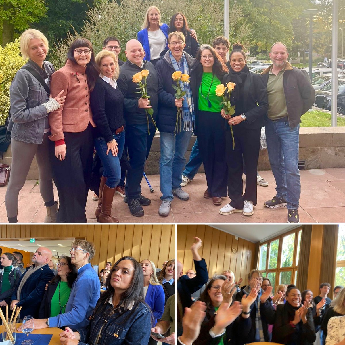 Wir haben es geschafft💪
Das 1. Mal in der Geschichte der #GLP Riehen haben wir 3 Sitze im Einwohnerrat erreicht und damit direkt #Fraktionsstärke. Ich freue mich riesig und gratuliere Serge, Denise und David. 
Spannend bleibt die Ausgangslage für den 2. Wahlgang Gemeinderat..