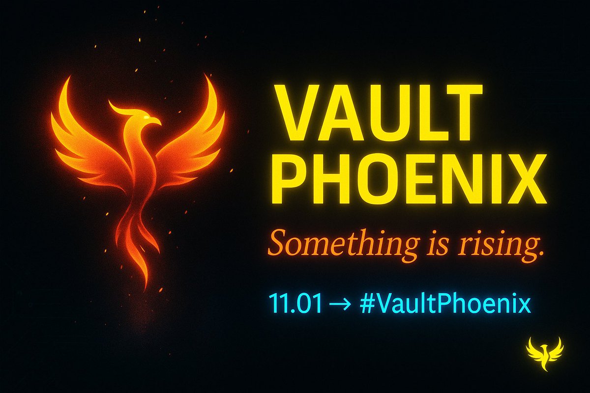 VaultPhoenix's tweet photo. Attention is the new currency and Vault Phoenix is turning it into real value.
A new era of engagement is rising.
#VaultPhoenix #PhoenixRising #CommunityDriven #TechForGood #FutureOfEngagement #CommunityDriven #EmberRevolution
#EmberDrop #CryptoUtility #EmberCoin https://t.co/KAP5VlsFRf