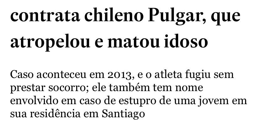 Você não teria medo?