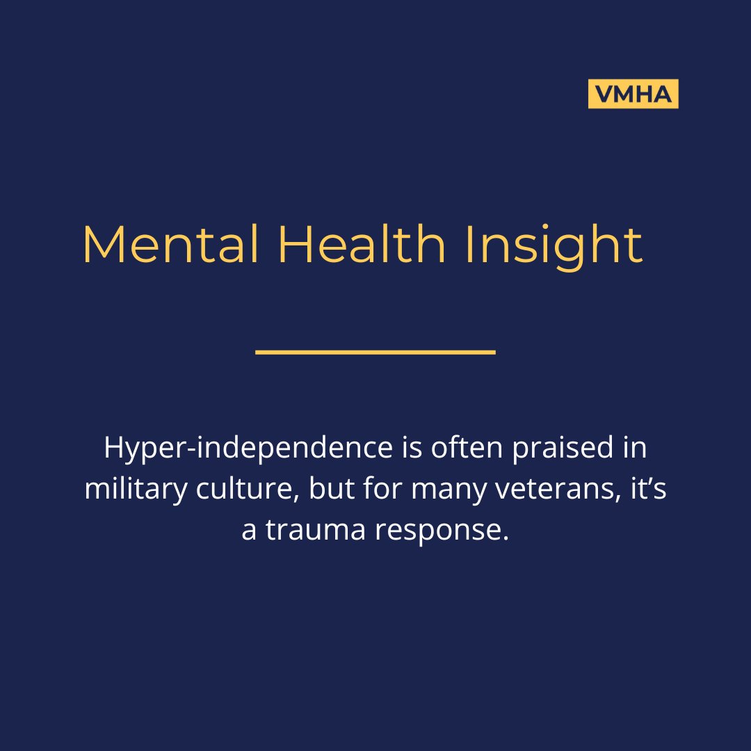 🧠 Veterans often carry invisible burdens. Insomnia, irritability, and emotional shutdown aren’t just stress—they're signs of deeper wounds.

You’re not alone. It’s not weakness. It’s time to be heard.

📍 Learn more: vmhaforvets.com

#VeteranMentalHealth #InvisibleWounds