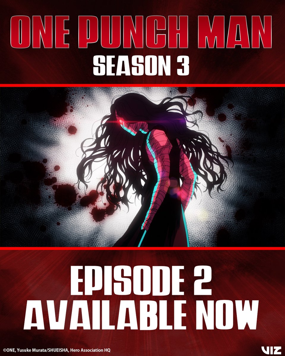 Keep an eye out, One-Punch Man Season 3, Ep. 2 is live

Streaming on Hulu (U.S.) and Disney+ (CAN)