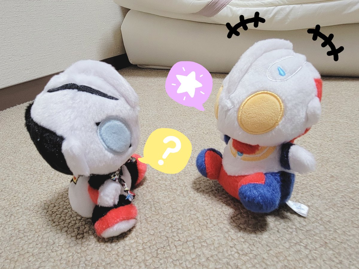 ﾃｨｶﾞ:どうしてって…
ｲｰｳﾞｨﾙ:家族の証だとか言ってたが…俺は悪の巨人で敵なのに、家族なわけないだろ
ﾃｨｶﾞ:家族だよ?
ｲｰｳﾞｨﾙ:は?
ﾃｨｶﾞ:主は皆大好きなの!皆も主が大好き!だから家族なの!
ｲｰｳﾞｨﾙ:意味がわからんぞ…

#M78ふわふわが集まるタグ 
#ふわふわといっしょ