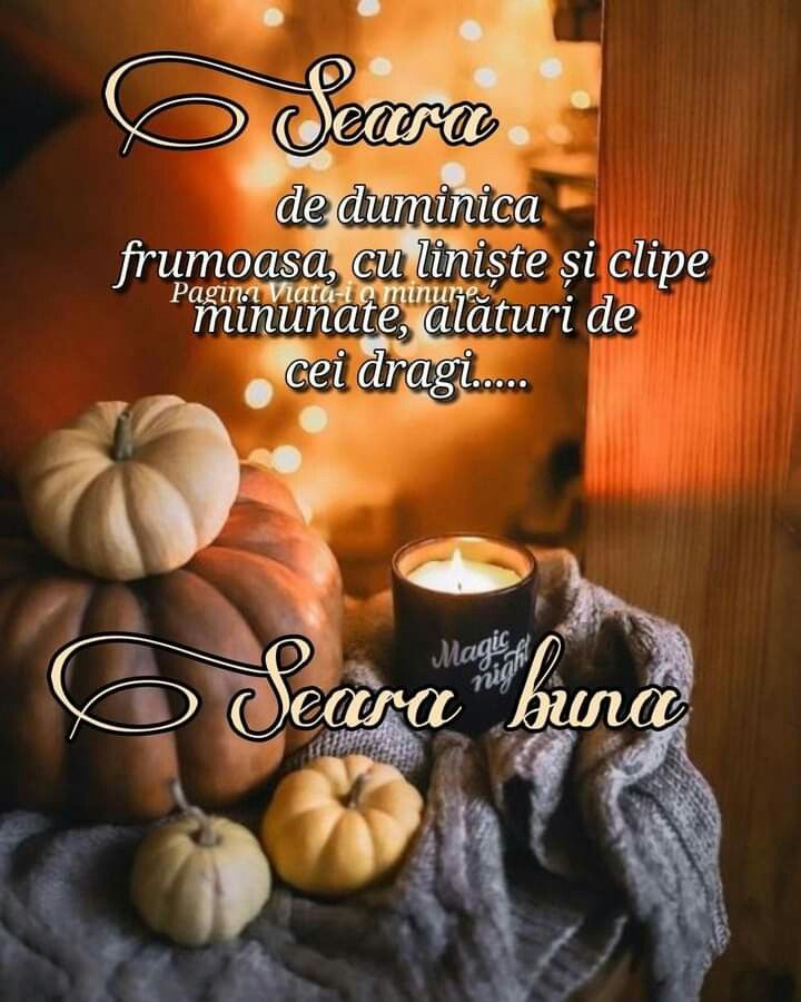 O seară frumoasă și binecuvântată de Dumnezeu vă doresc tuturor alături de cei dragi vouă!💫🍂💫
