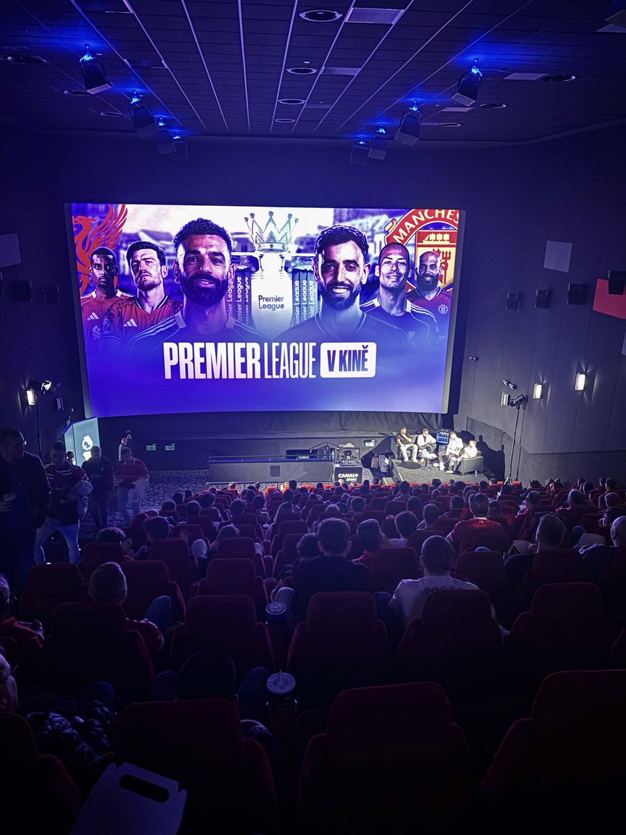 Jde se na zápas! 🤩

Premier League v kině 🔥