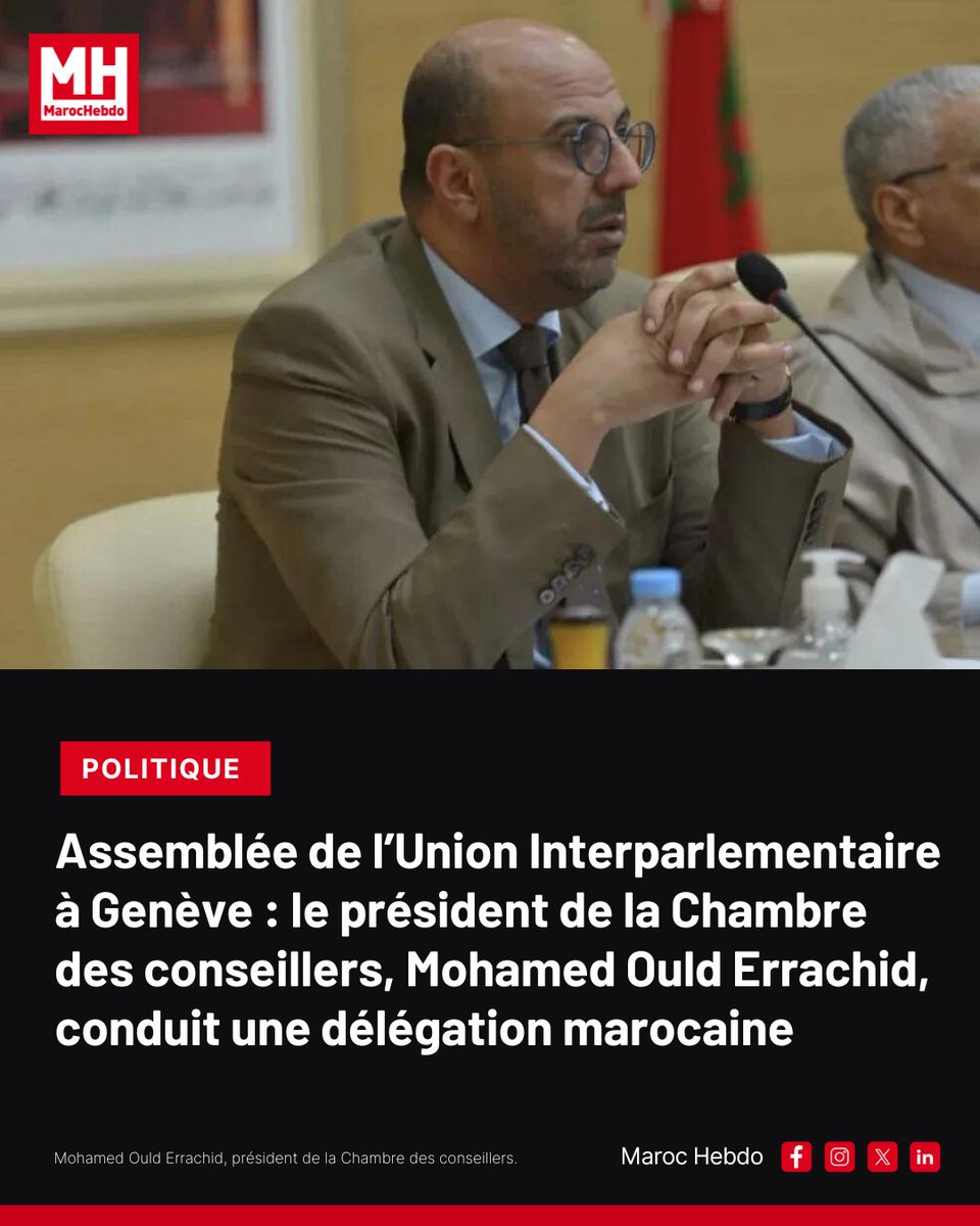 marochebdo's tweet image. Cette session souligne le rôle essentiel des parlements dans la défense du droit humanitaire et l’aide aux victimes de conflits.

➡ maroc-hebdo.com/article/assemb…

#DroitHumanitaire #Parlements #Solidarité #Crises #Paix