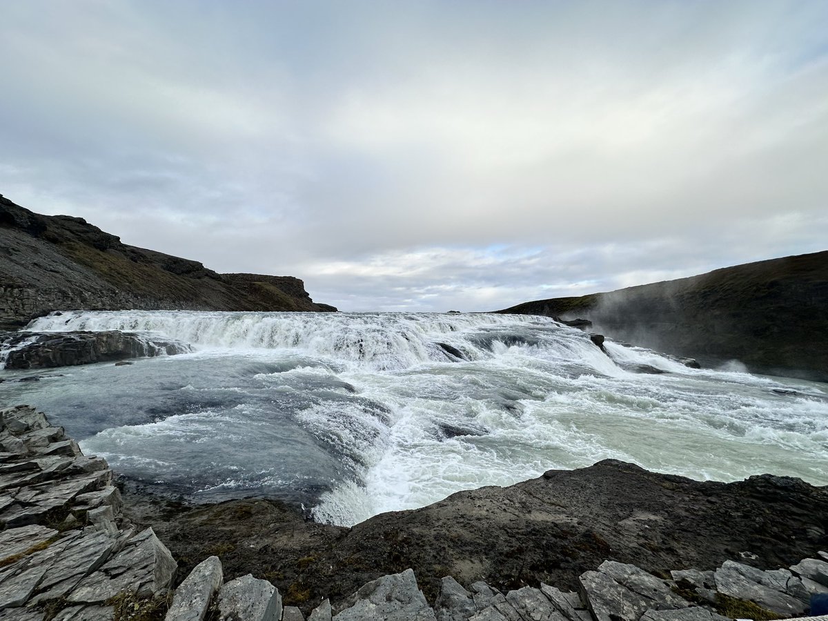 ArmfieldIceland's tweet photo. The stunningly beautiful Gulfoss Waterfalls! 🇮🇸💜 #ArmfieldIceland2025
#whataplace https://t.co/szDtAk19AI
