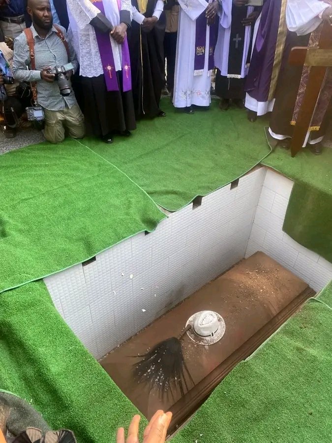 Former Prime Minister Raila Odinga laid to rest at Kang'o Ka Jaramogi in Bondo, Siaya County, beside his father, the late Jaramogi Oginga Odinga.