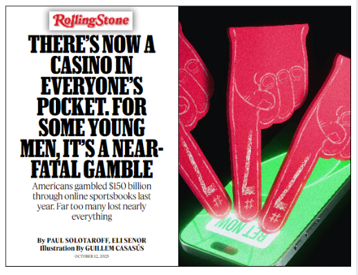 .<a href="/RollingStone/">Rolling Stone</a> with a stark WARNING about the dangerous, rapid expansion of sports betting, since 2018. Will Georgia legislators listen? 
🔎rollingstone.com/culture/cultur…