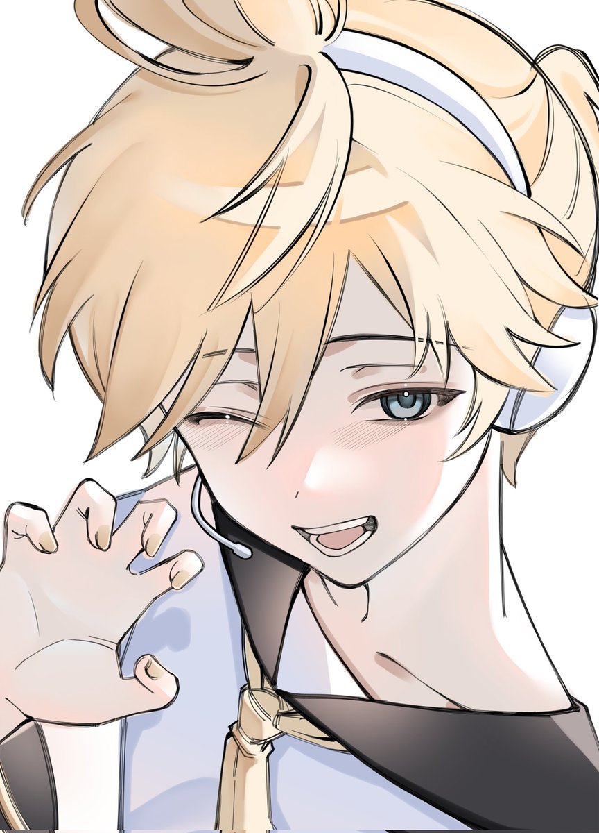 #鏡音レン 냥냥이같은 렌쿤! ฅ^ω^ฅ🐈