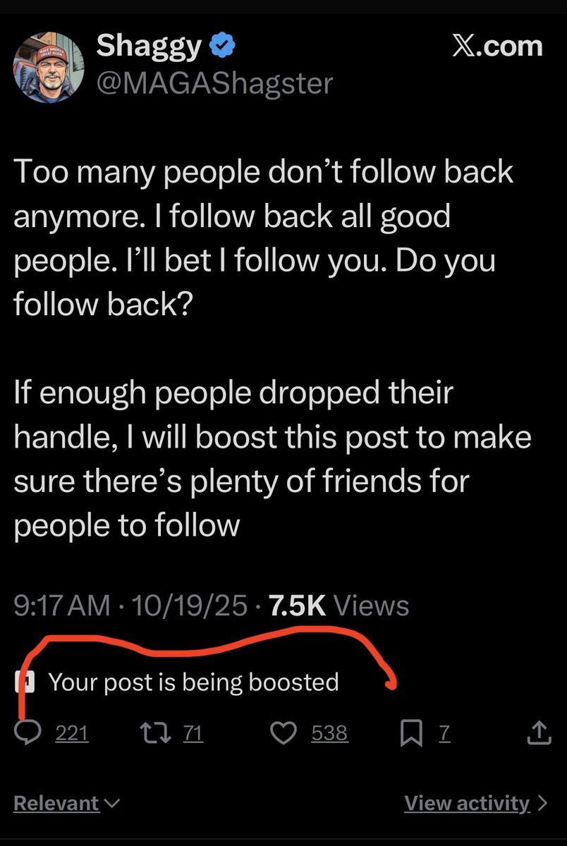 We are boosted thank you for participating. Make sure you follow back.