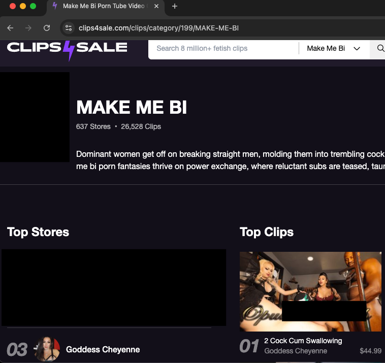 My New Clip 
2 C... C.. Swallowing Just Hit #1 <a href="/clips4sale/">Clips4Sale.com</a> !
clips4sale.com/studio/34631/g…
