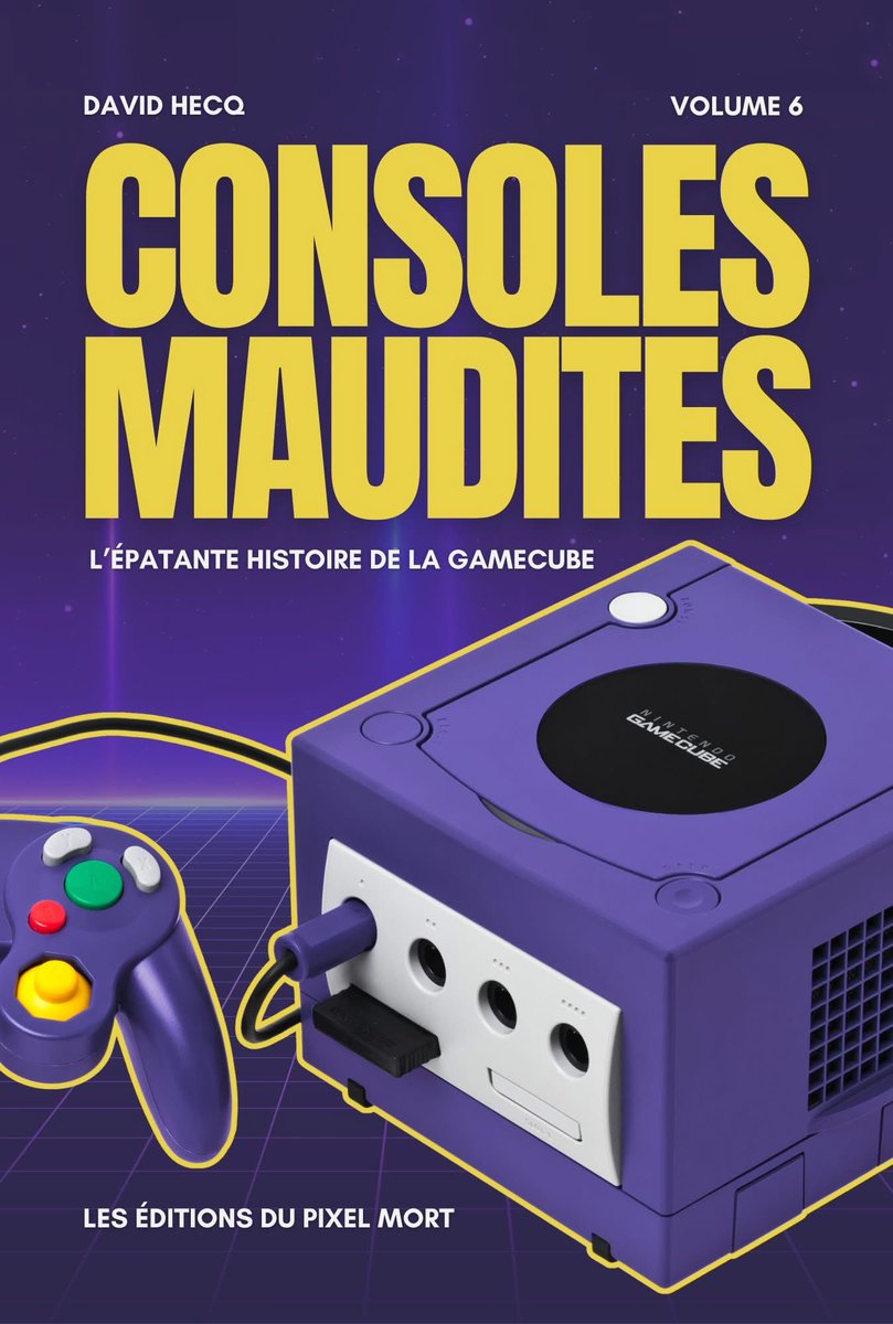 HecqDavid's tweet image. J'ai le plaisir de vous annoncer la sortie de mon nouveau livre consacré à la mythique GameCube.
Merci au sympathique @conkerax qui a bien voulu signer la préface et apporter son regard nostalgique sur cette console.
Le lien Amazon qui va bien : amzn.to/4hhblbb