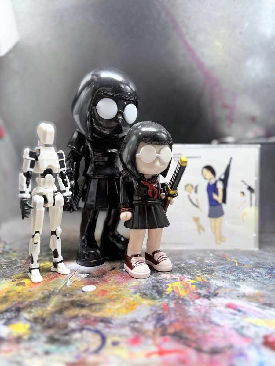 FAR EAST RIOT TOY やよいちゃん モノクロ 1／6計画限定ソフビとしてFAR EAST RIOT TOYの「やよいちゃん