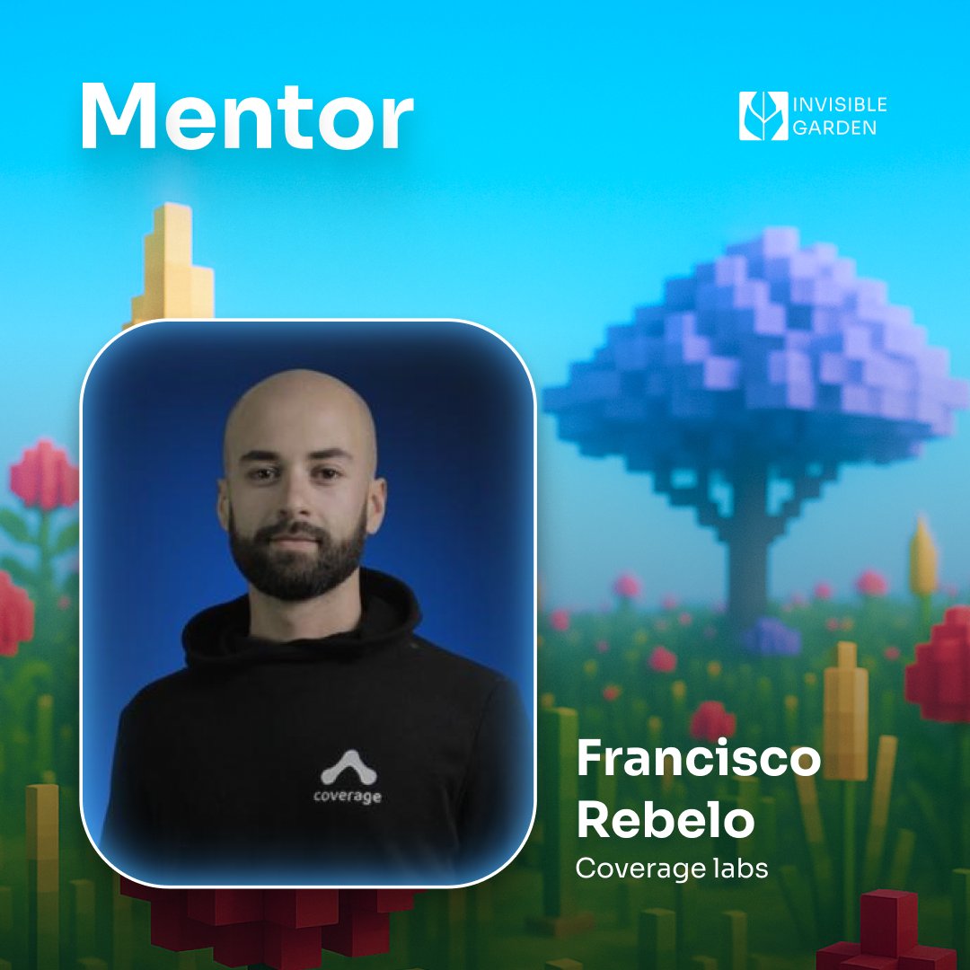invisiblgarden's tweet image. We’re honored to welcome Francisco Rebelo (@0xrebelo), as a mentor for @invisiblgarden edition 2.

@0xrebelo is  co-founder of @coverage_labs and is currently building building a smart contract auditing company to enhance security in the decentralized ecosystem. 

This October,…