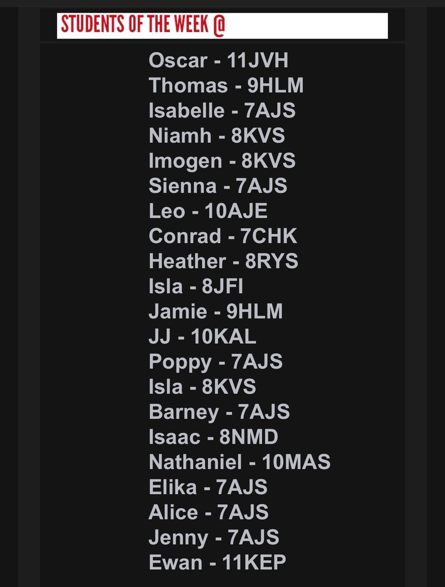 The week ahead

#school 
#schoollife 
#education